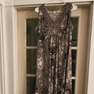 World Unity cute tank dress multi color